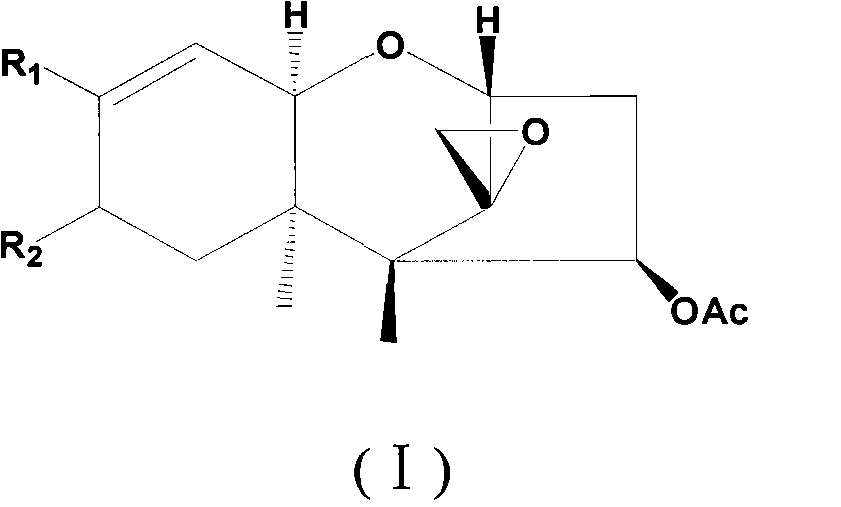 Trichodermin derivatives and application thereof in preventing and controlling pathogenic bacteria