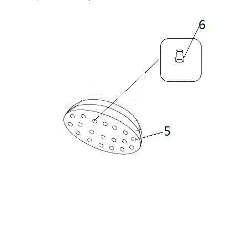 Hair drier device having buffering function