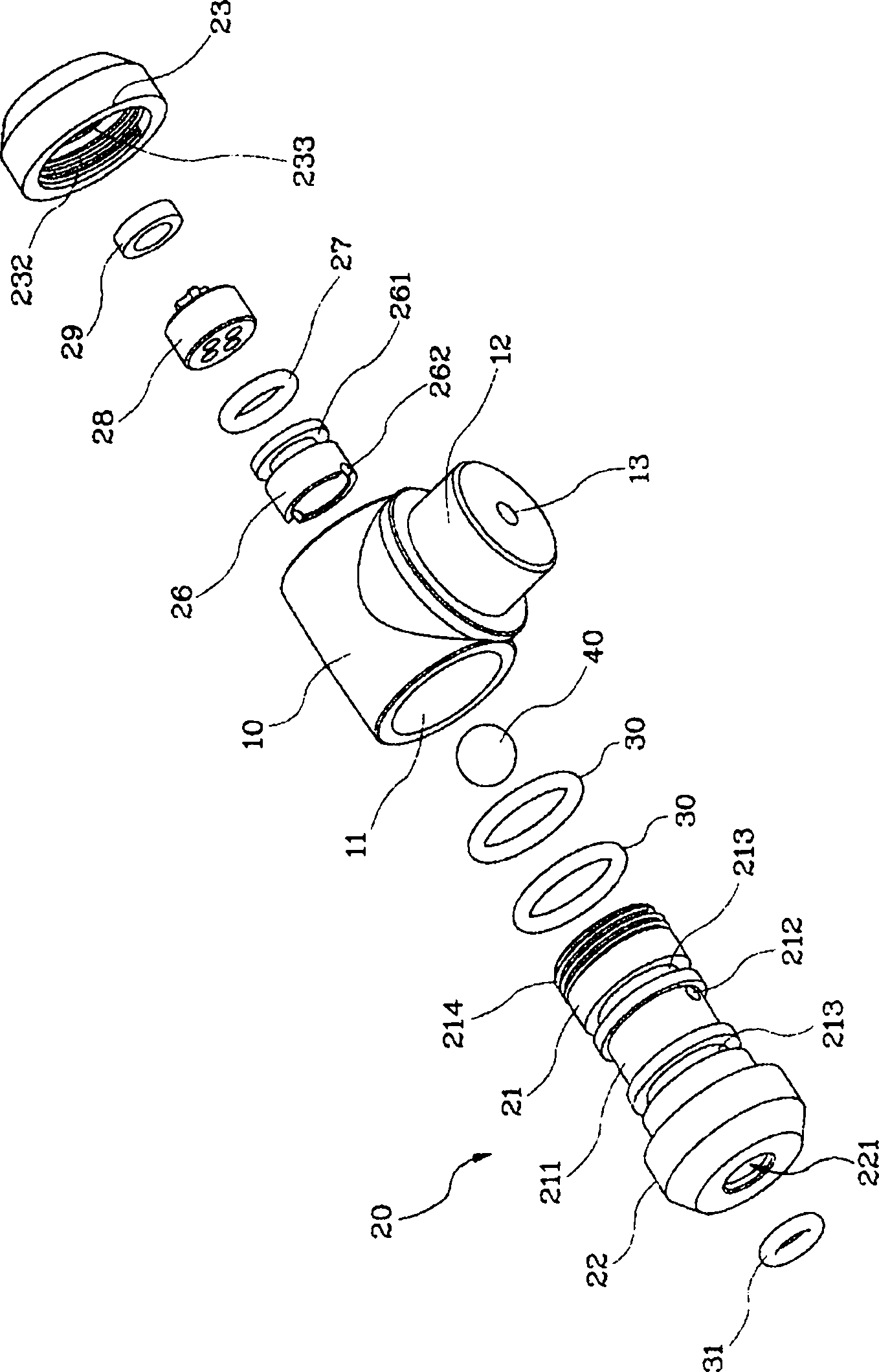 Schrader valve and Presta valve combined valve head