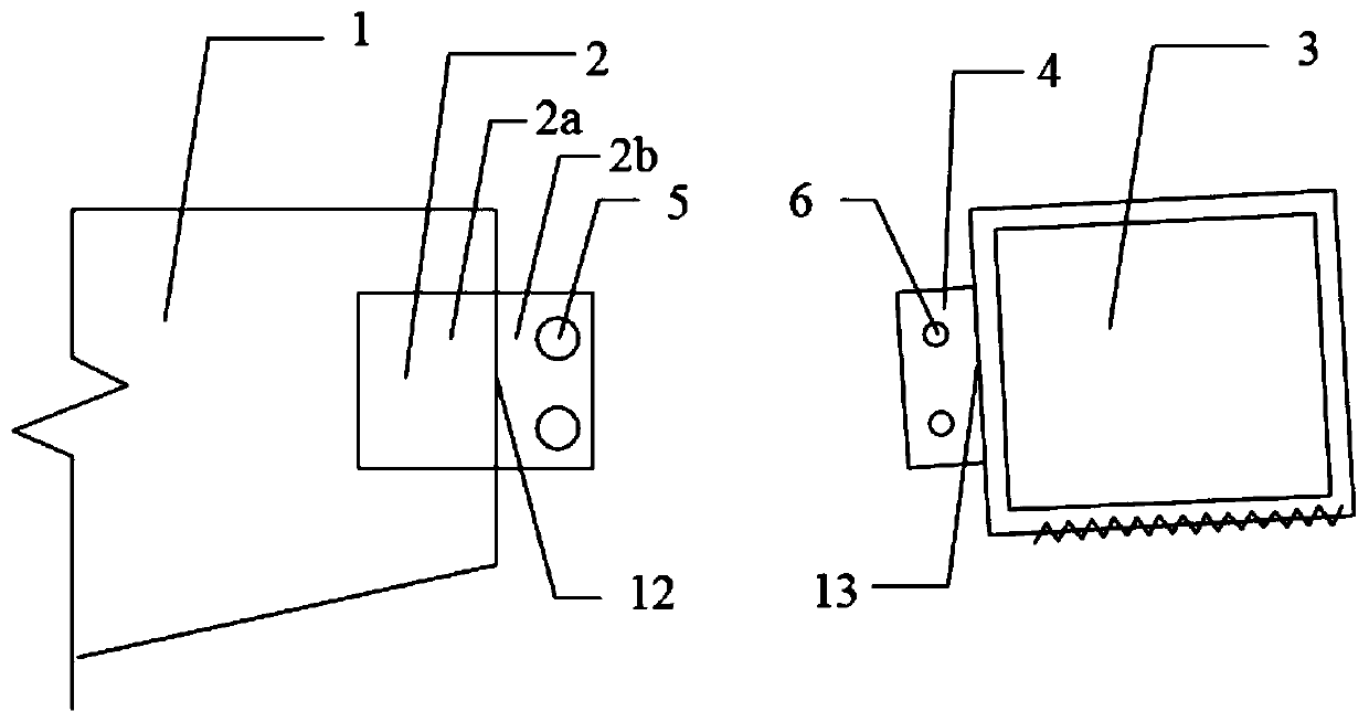 Connecting assembly and connecting method of magnetic levitation track beam and functional part