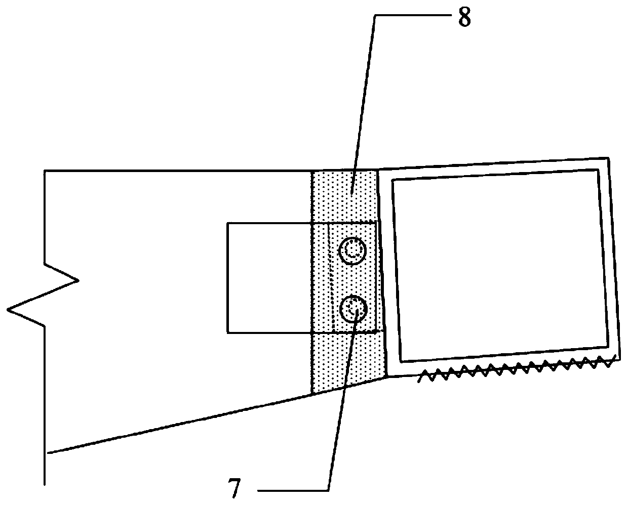 Connecting assembly and connecting method of magnetic levitation track beam and functional part