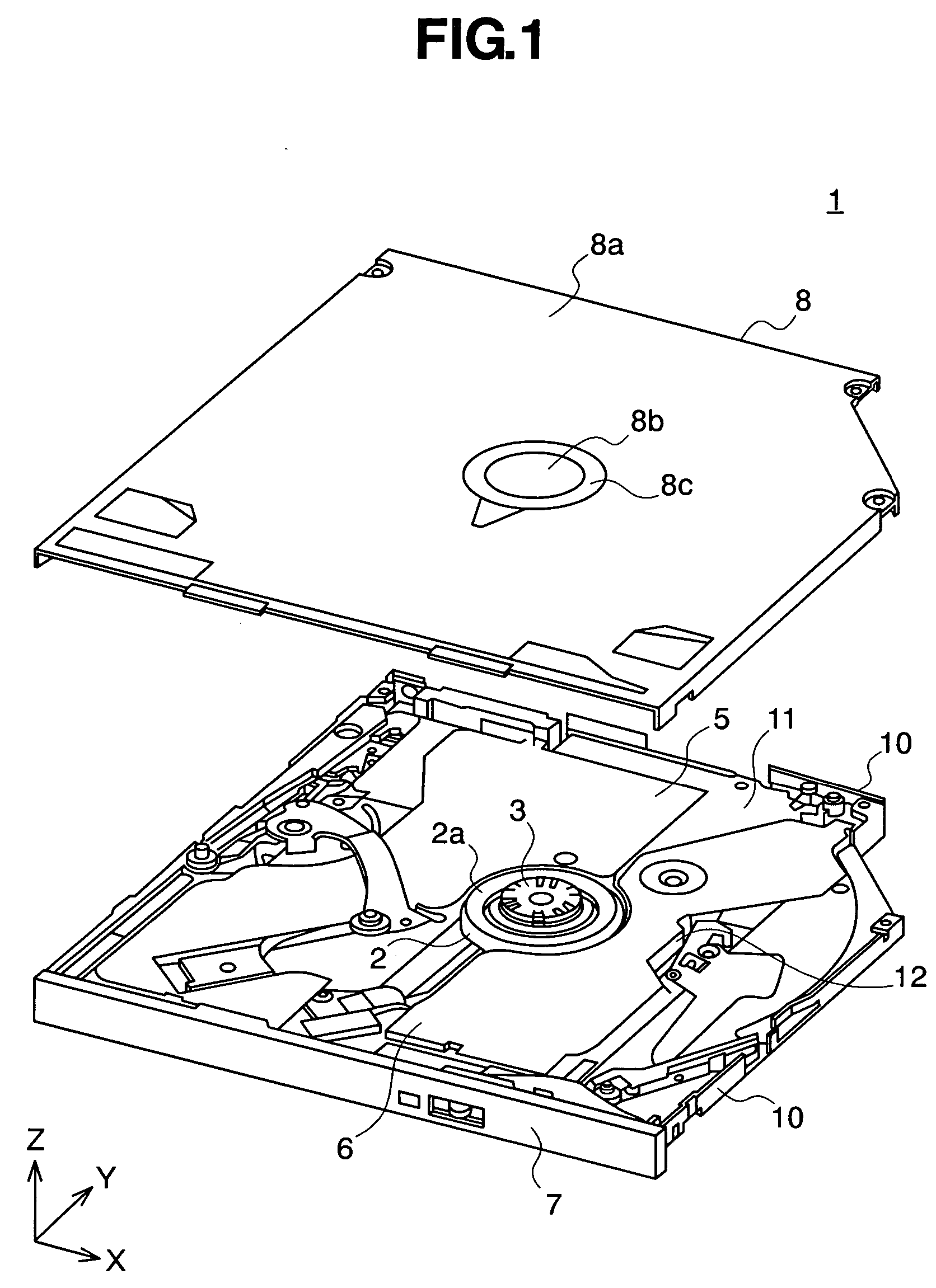 Optical disc apparatus