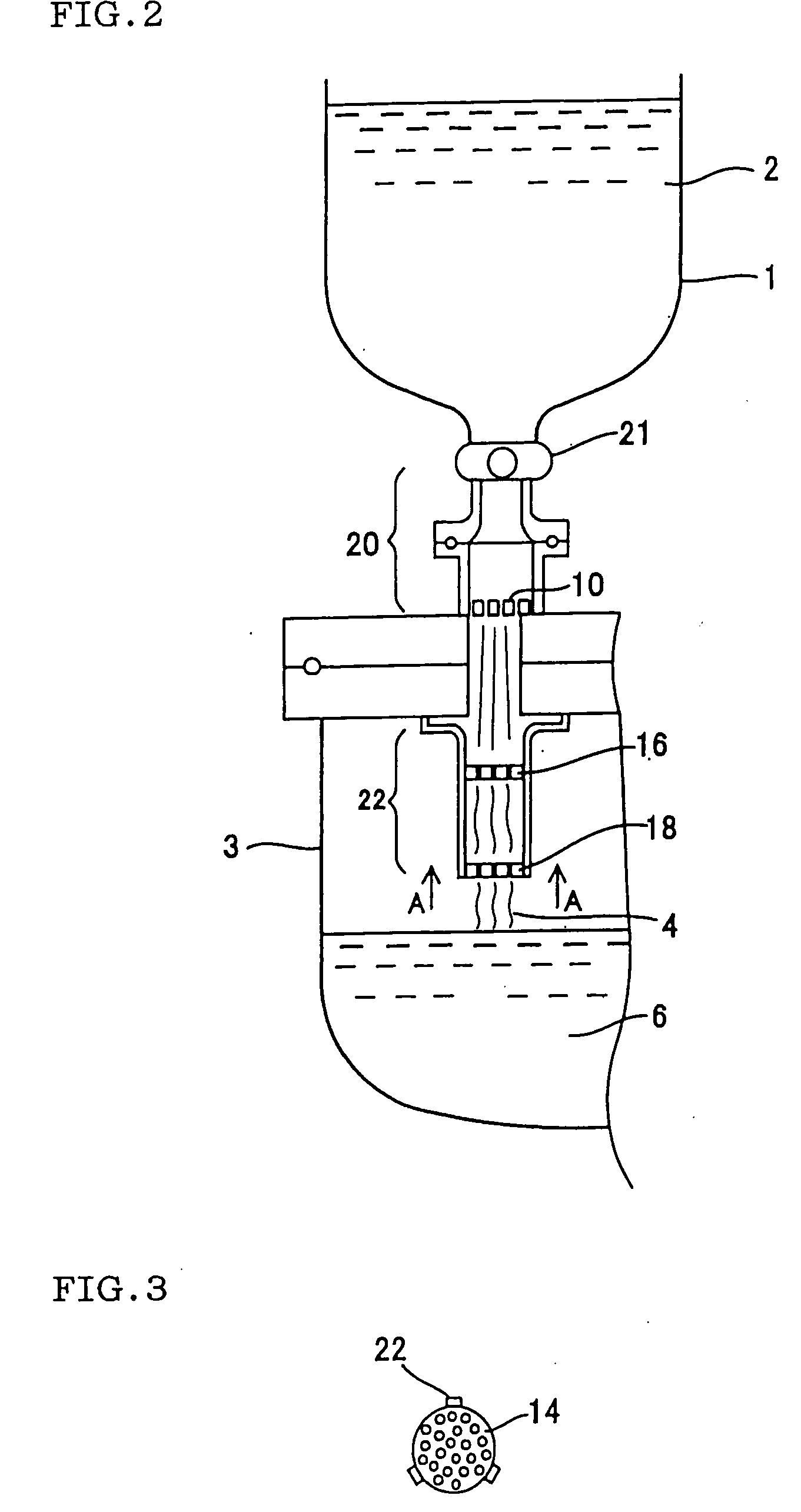 Method for removing bubbles from slurry and device therefor
