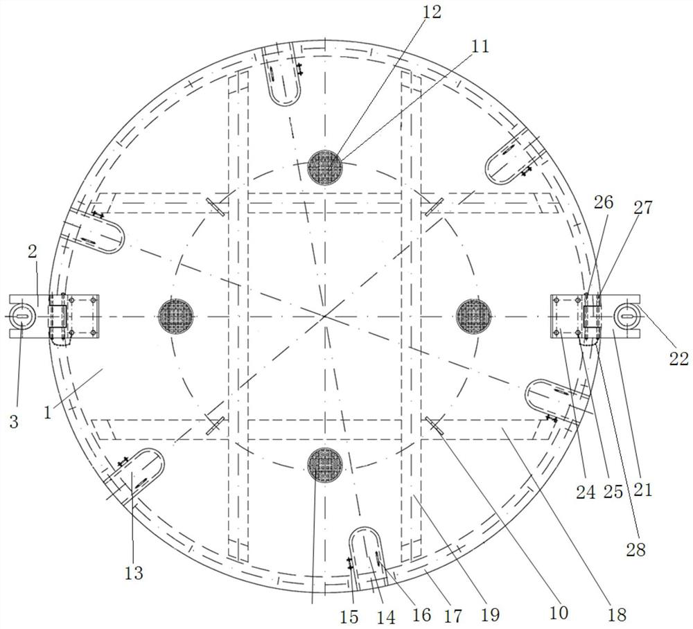 Reactor pressure vessel maintenance process cover plate