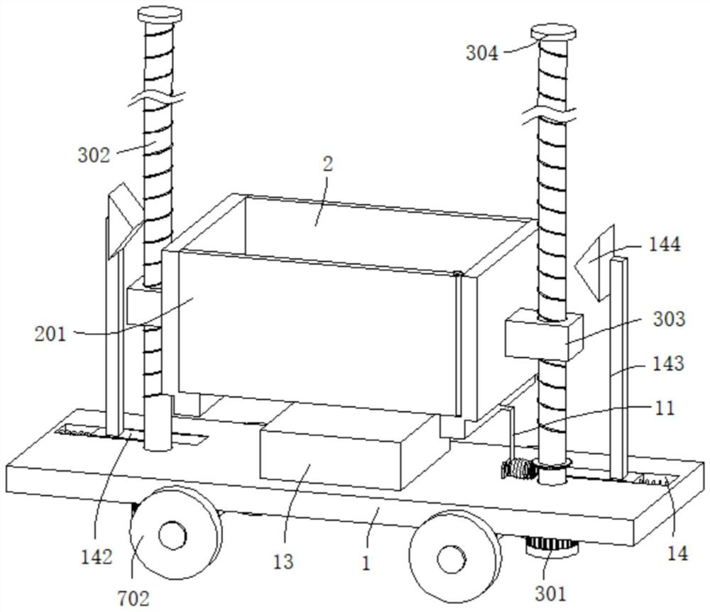 Fabricated construction portable device based on BIM technology and use method thereof