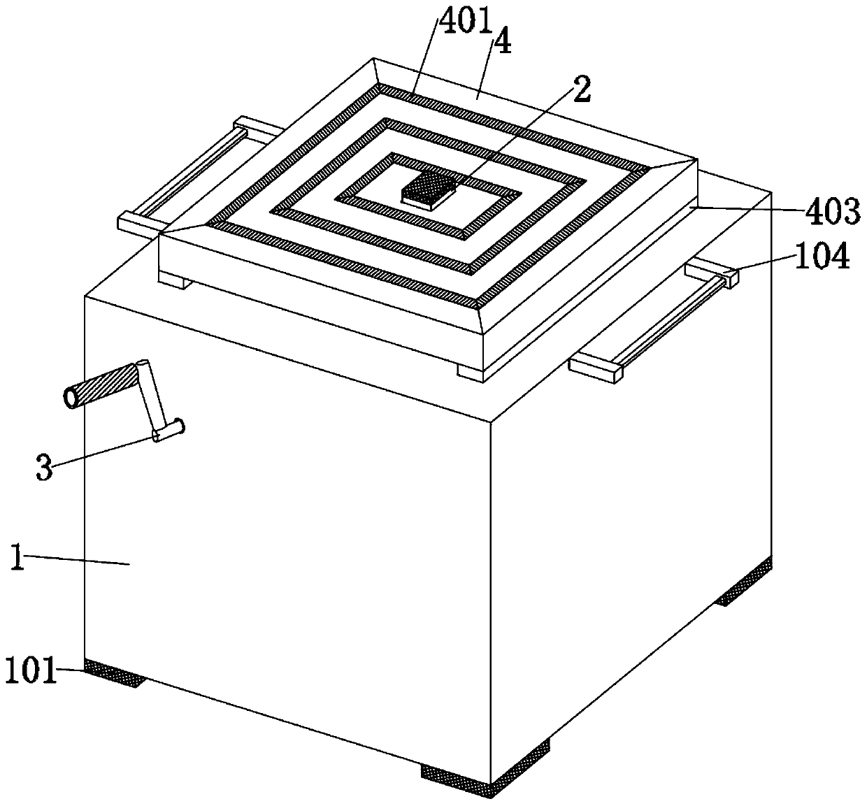 Automatic loading device used for machining and preventing workpieces from gliding