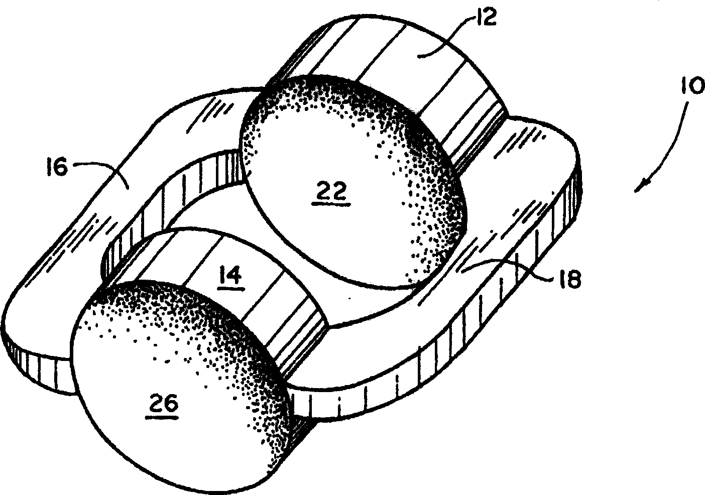 Segmented ball/roller guide for a linear motion bearing