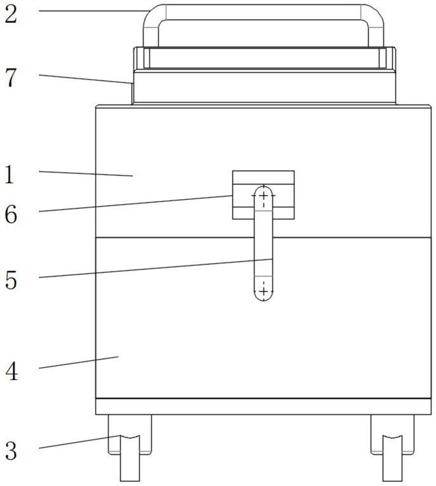 Coal yard coal pile density measuring device and method