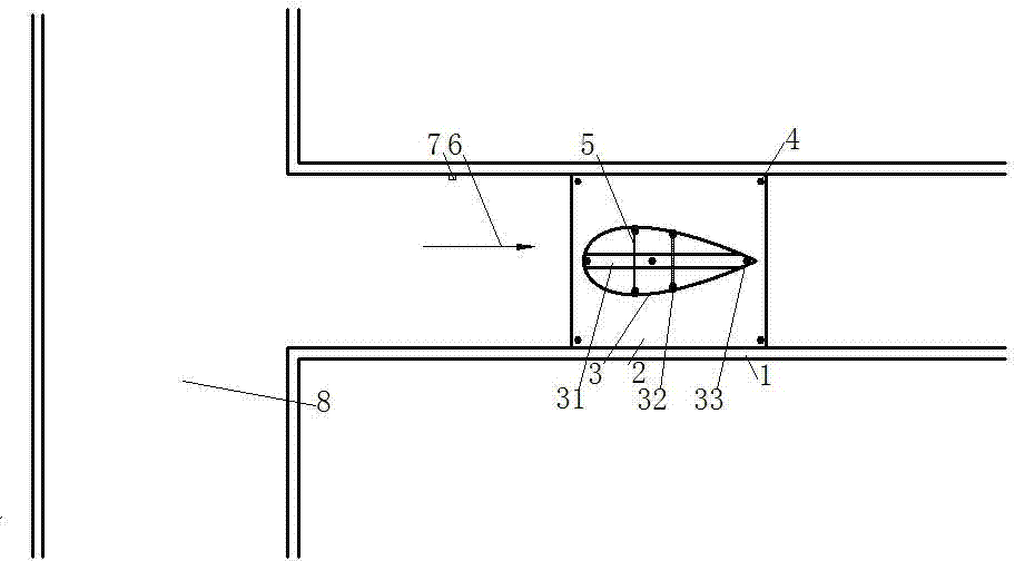 Measuring flume integrating functions of measuring and adjusting channel flow