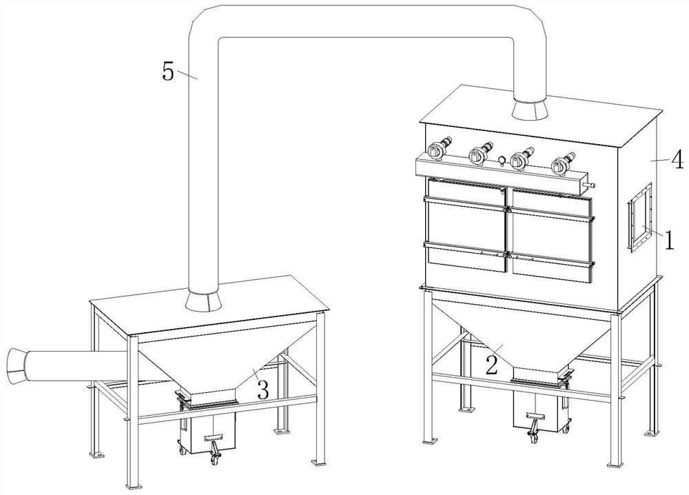 Venturi cyclone dust collector