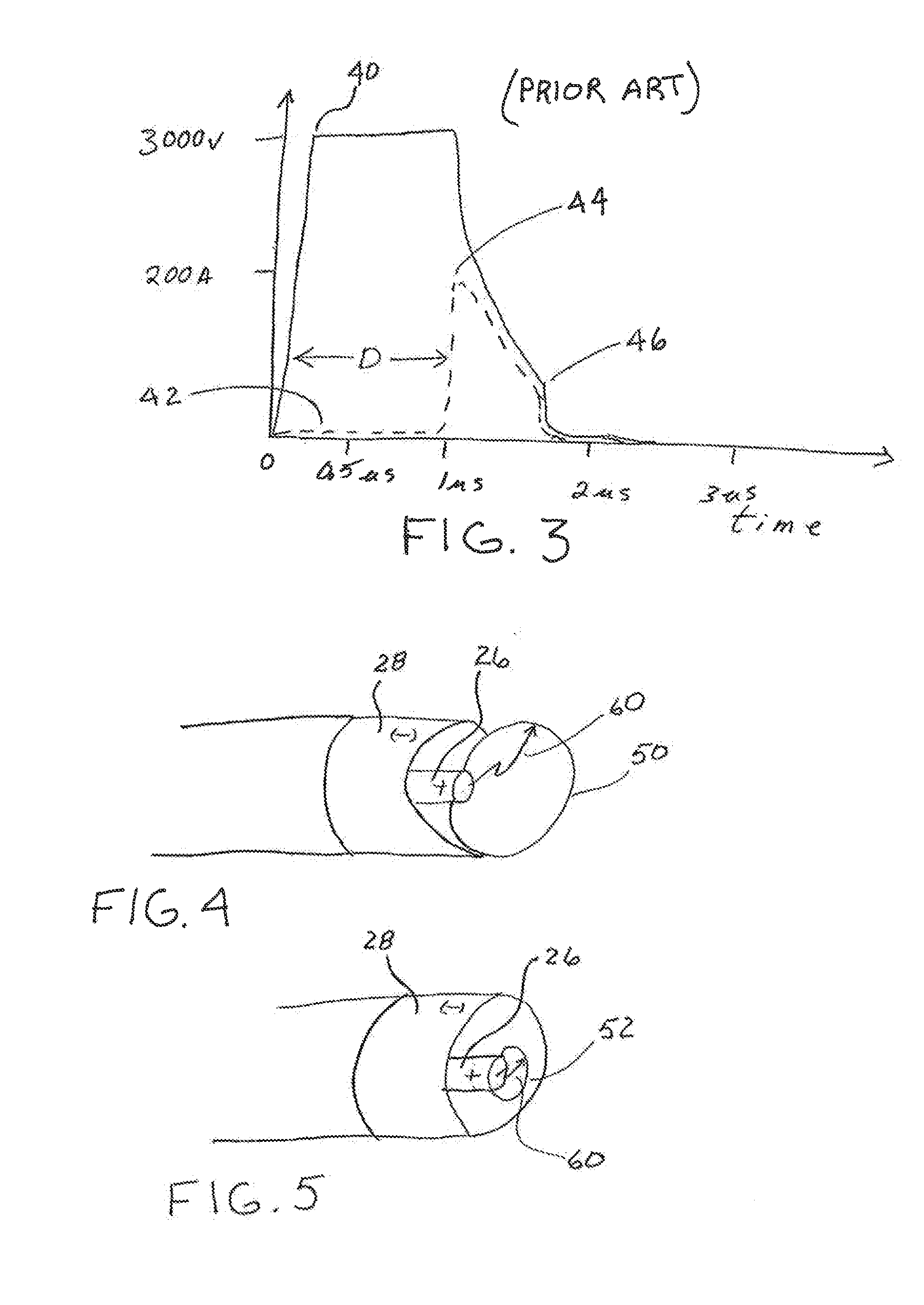 Shock wave catheter system with arc preconditioning