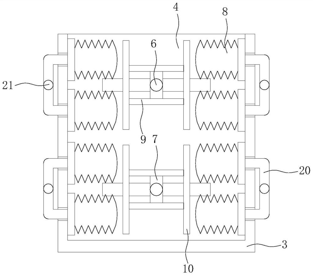 Building outer wall large-area paint spraying device