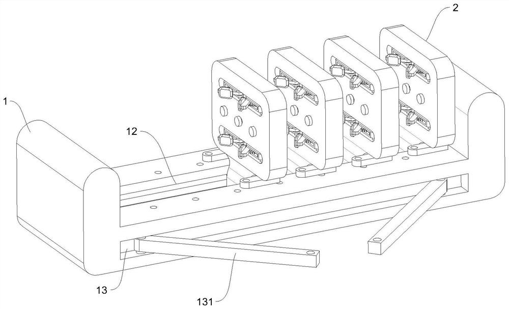 Transporting device for liquid crystal display television