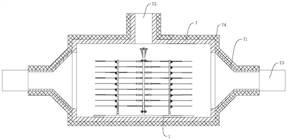 A system for drying insulation panels