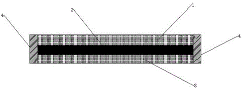 Novel light structural material, and preparation method and application thereof