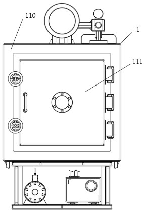 Preparation equipment and preparation method of tea mulberry powder under low-temperature freezing