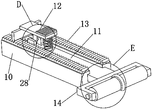 Thermal conductive adhesive spreading device for CPU hardware