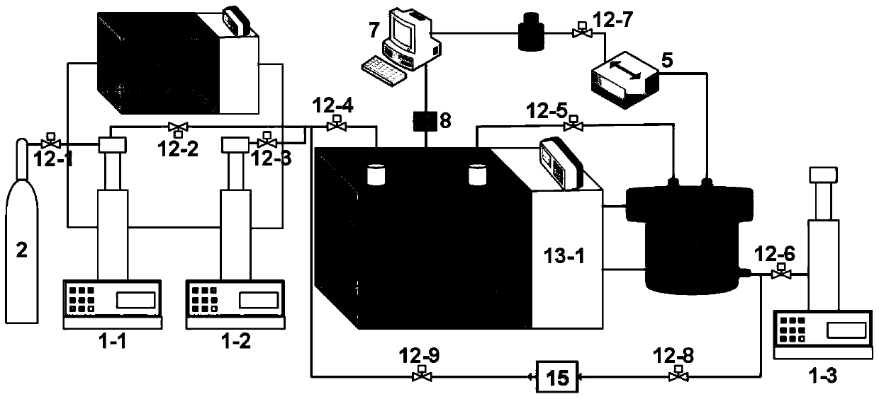 An experimental simulation method and device for natural gas hydrate recovery by water erosion method