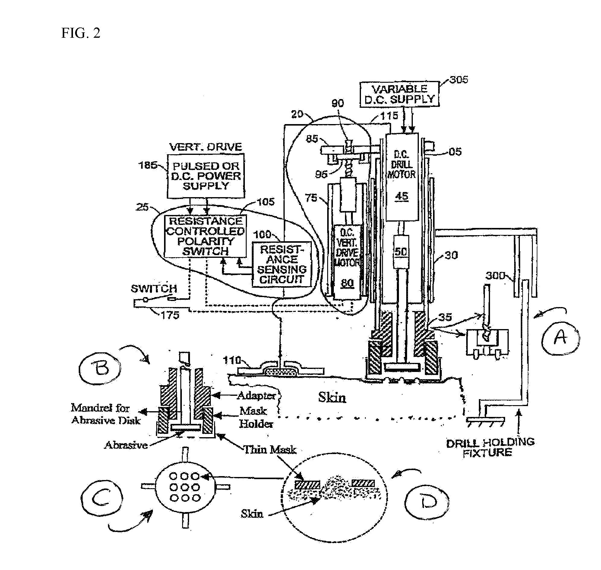 Method and apparatus for the formation of multiple microconduits