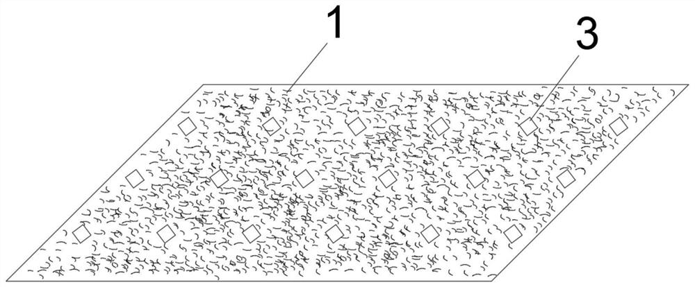 A kind of spunlace composite non-woven fabric formed by fourdrinier net forming on-line spunbond and its preparation method