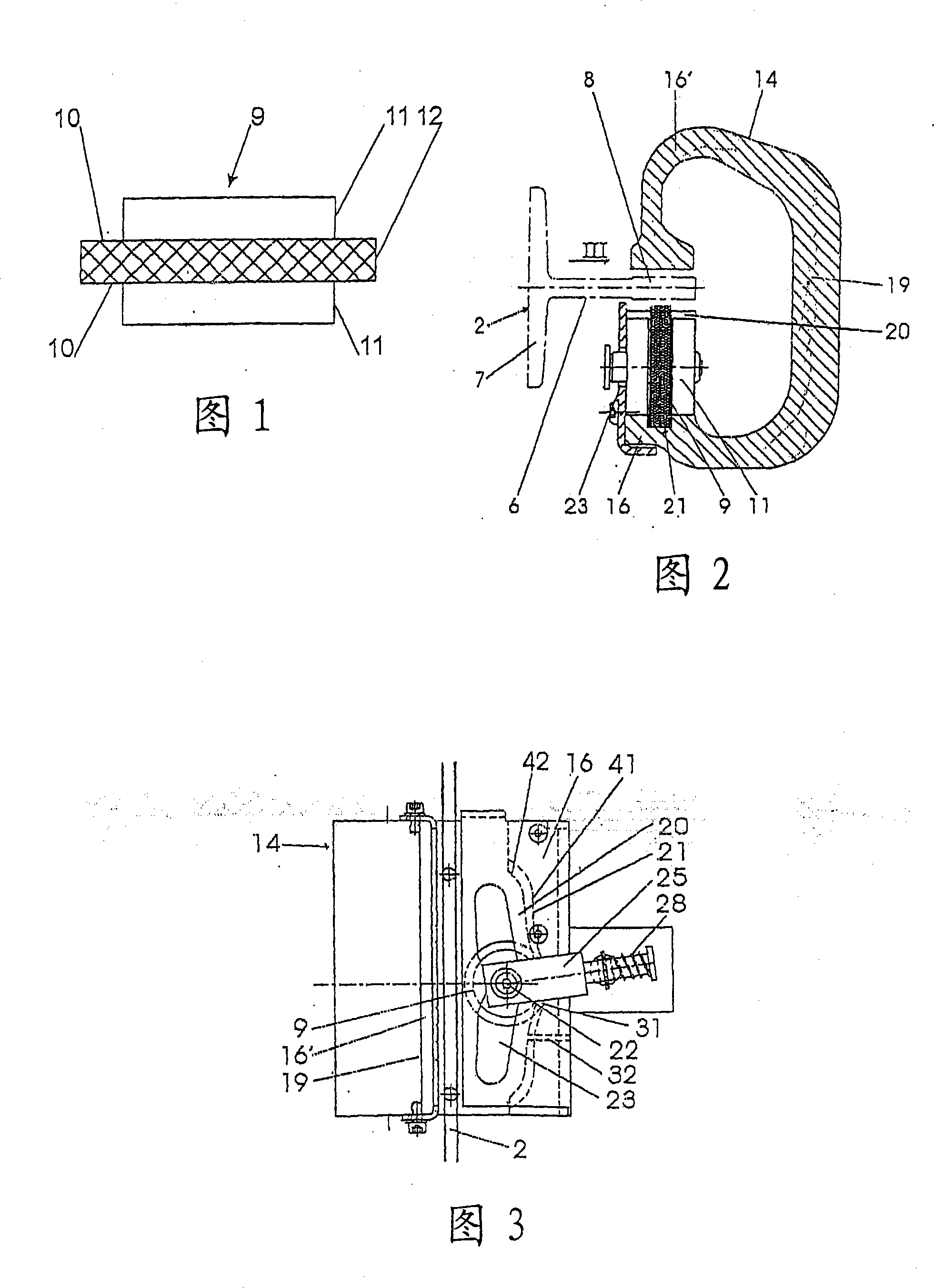 Brake device or safety clamp for protecting temporary elevator safety space