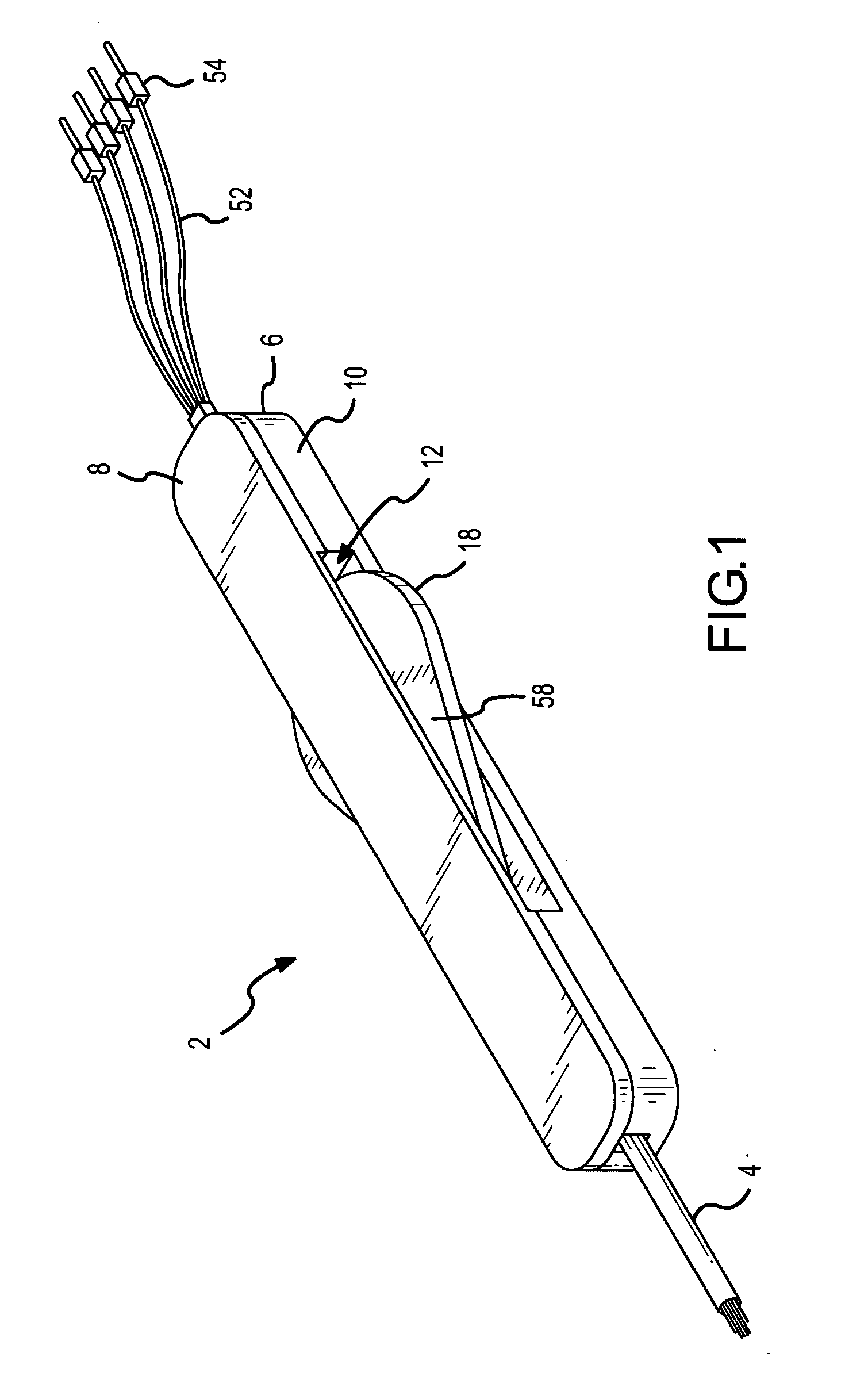 Steerable catheter with hydraulic or pneumatic actuator