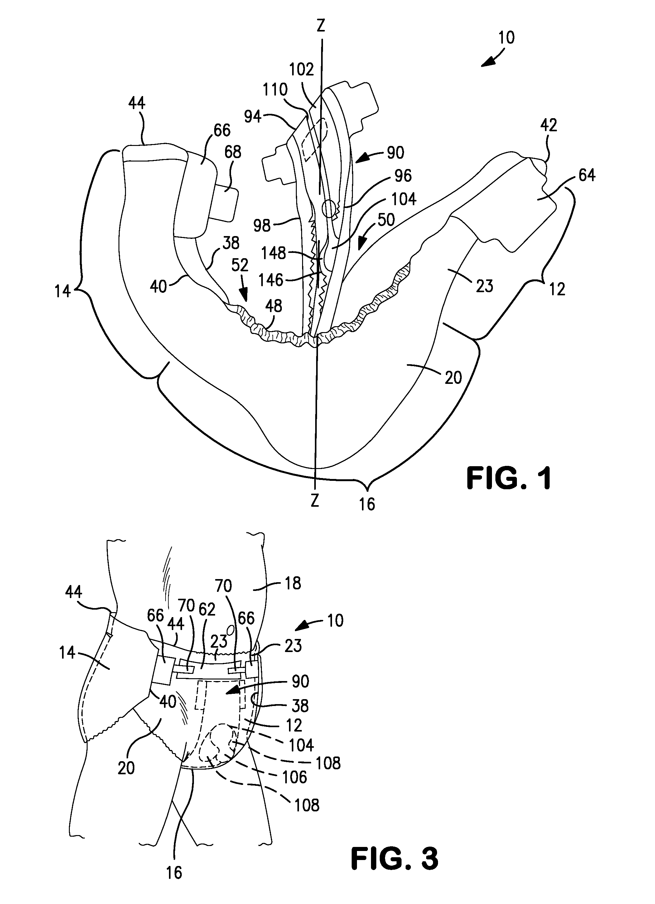 Absorbent article and a method of forming and using
