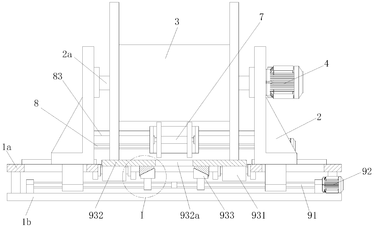 Film sleeving device for flexible medium-high voltage fire-resistant power cable