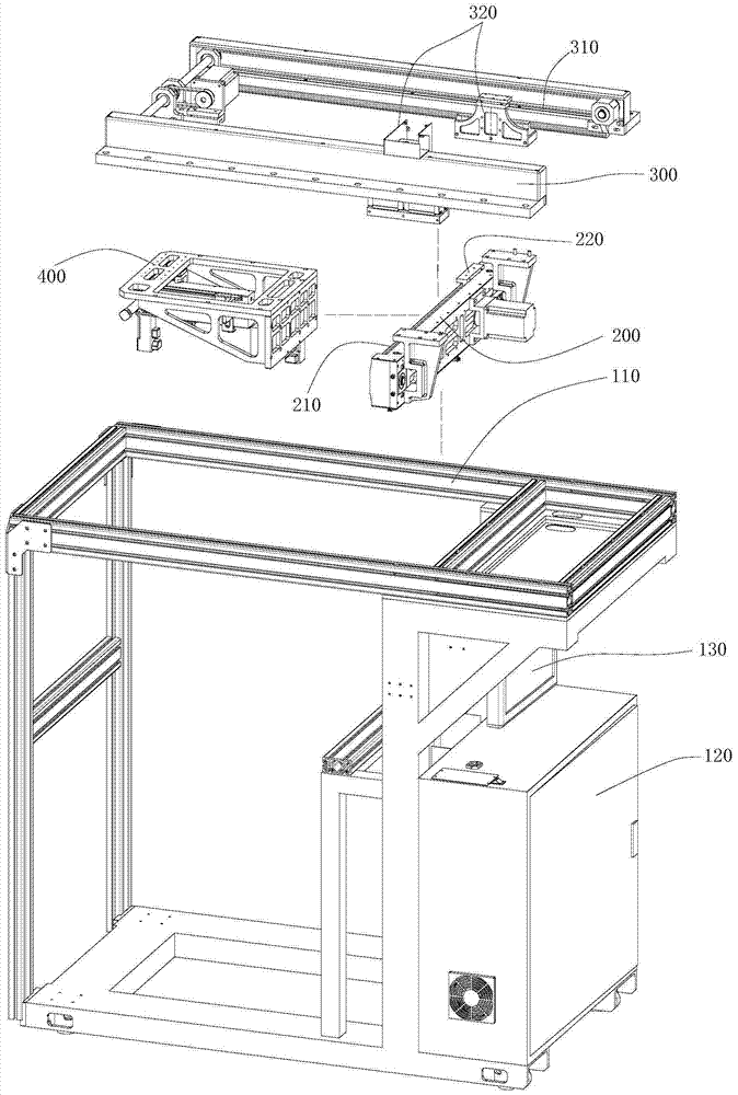 A composite four-axis locking screw locking device and its control method