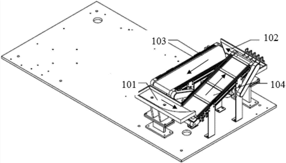 Automatic sorting device for special-shaped sheet parts