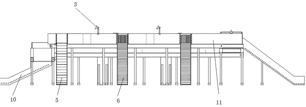 Goods sorting equipment and its sorting off-line device