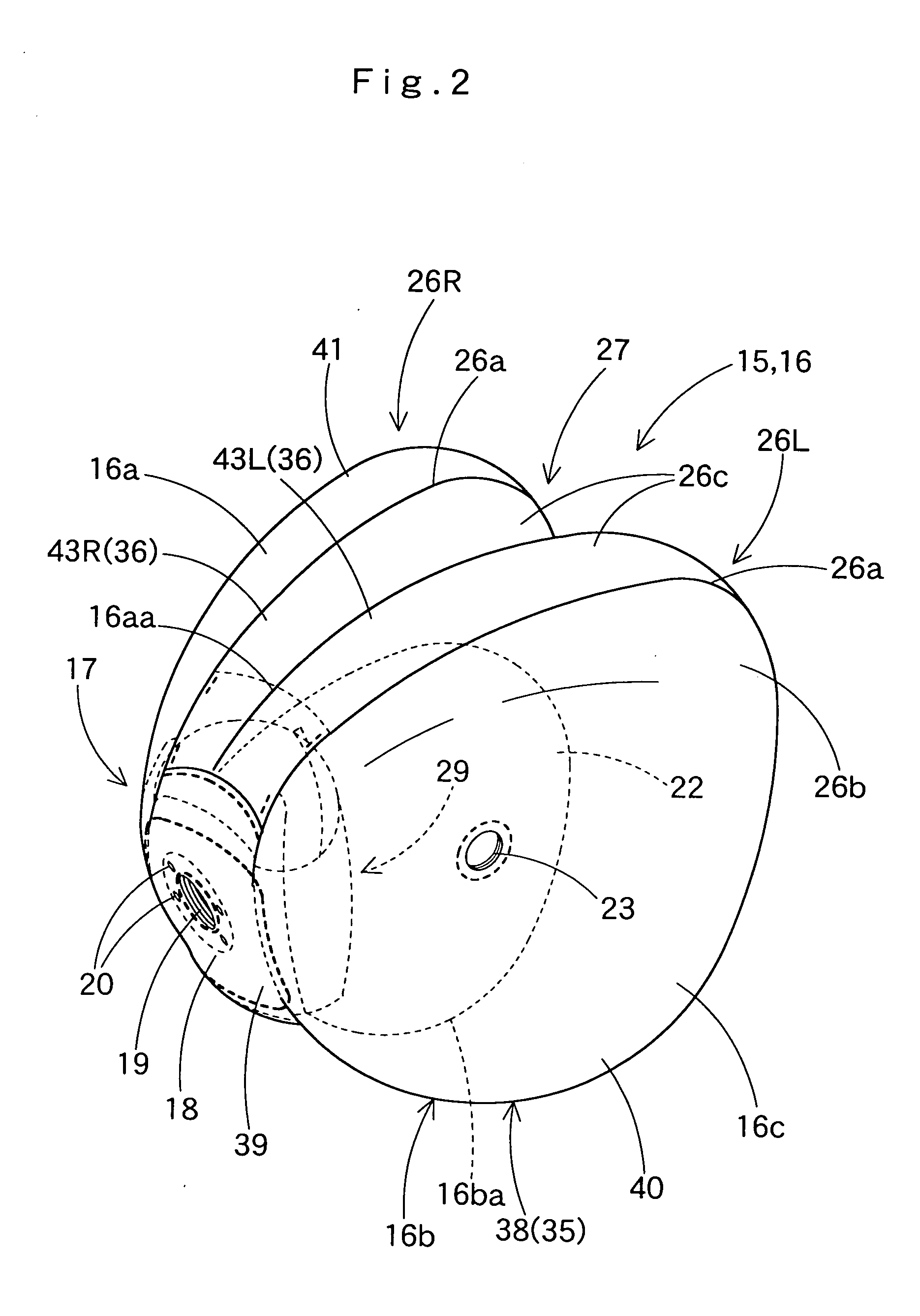 Airbag for front passenger' seat