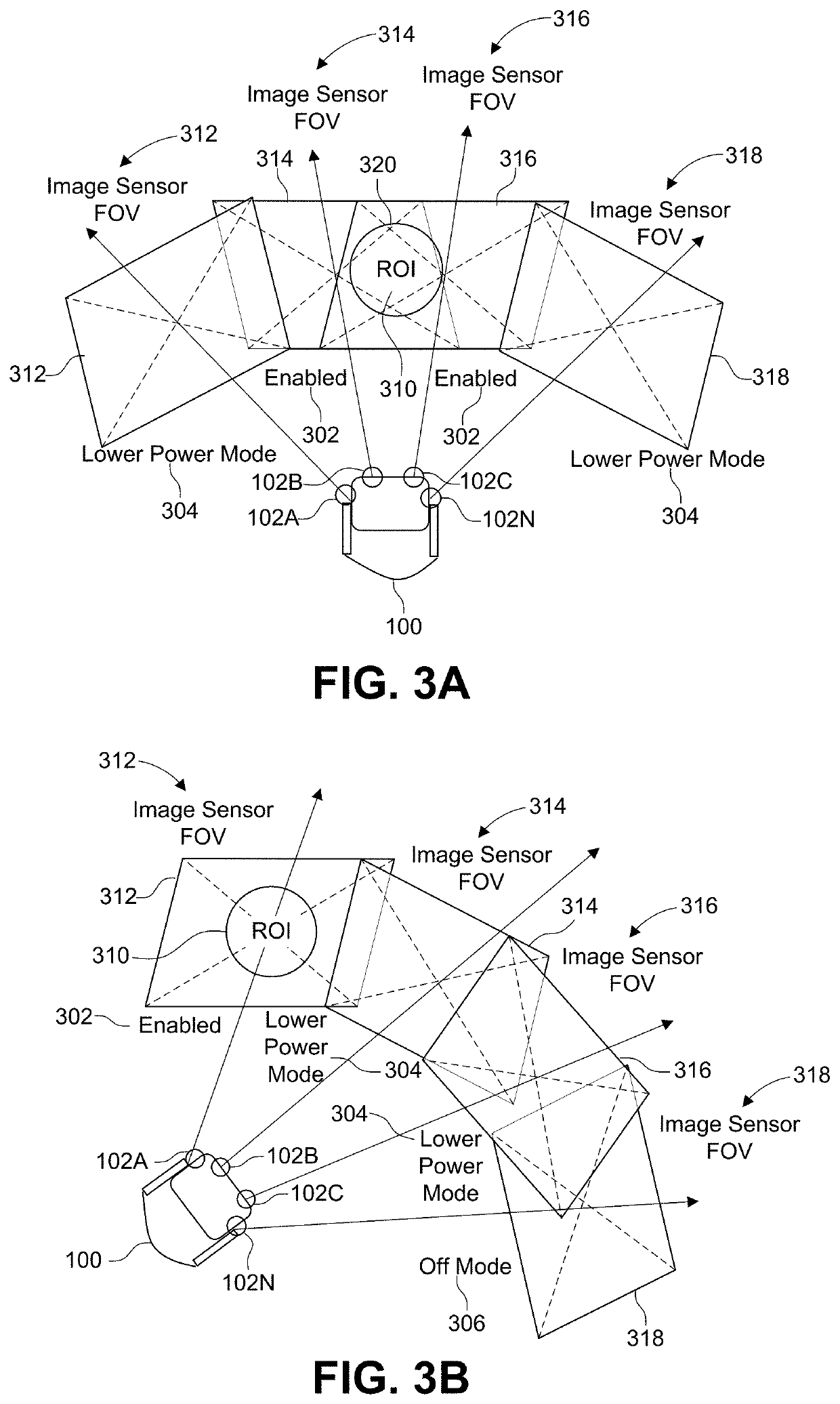 Region of interest capture for electronic devices