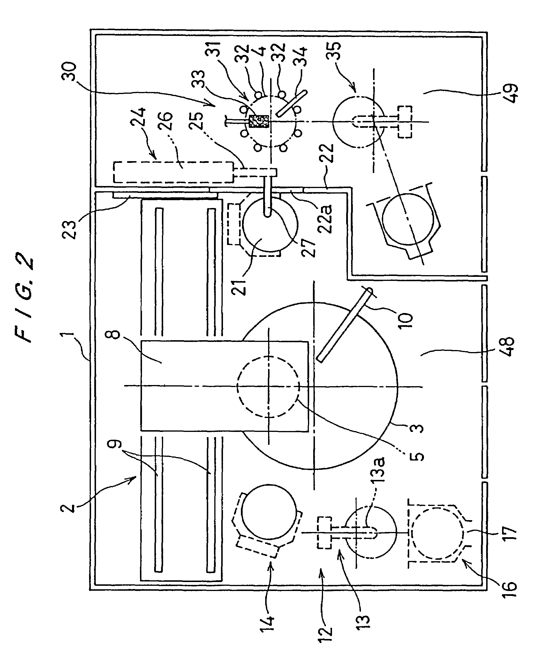 Polishing apparatus and a method of polishing and cleaning and drying a wafer