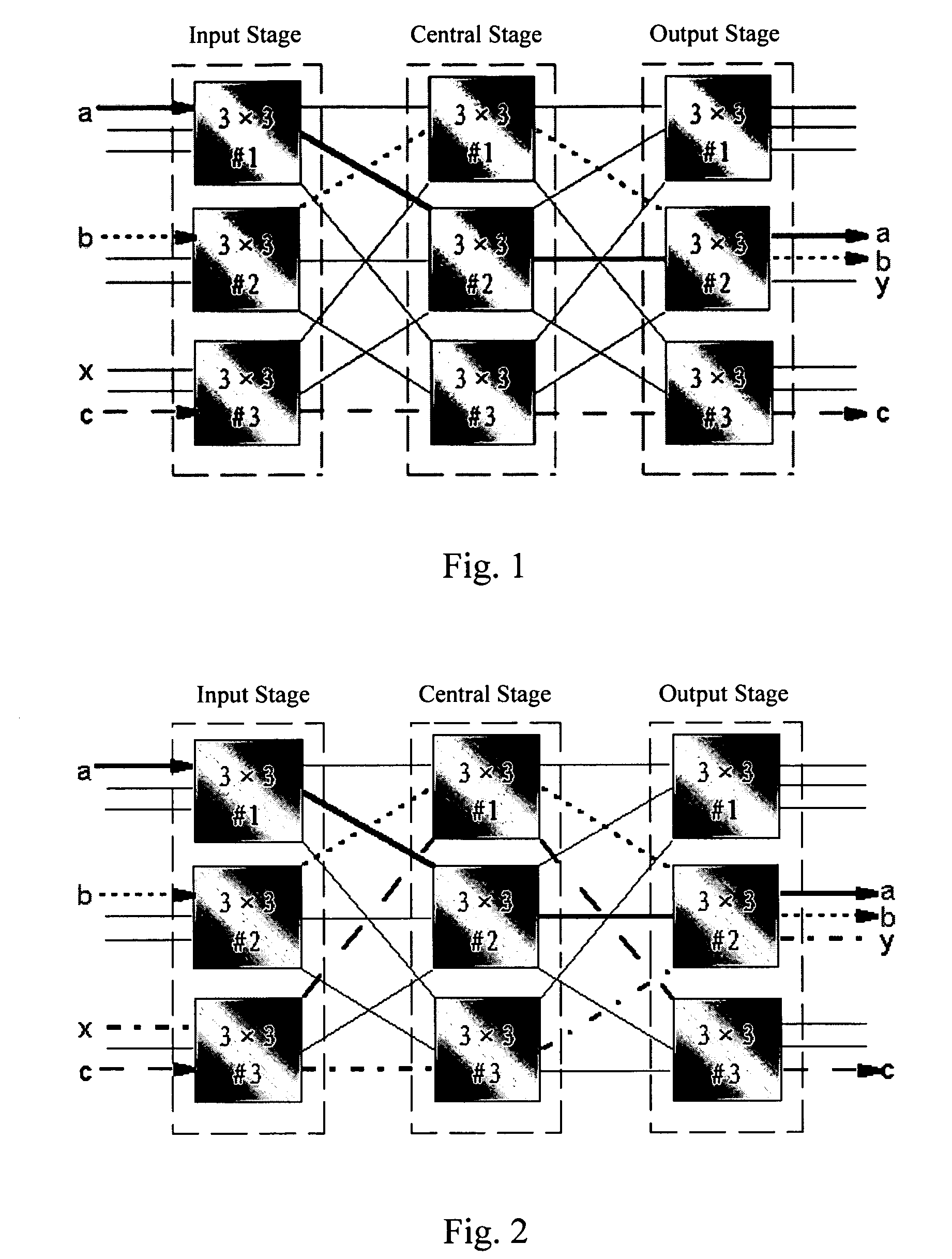 Method and equipment for implementing synchronous switching of CLOS cross connection matrix