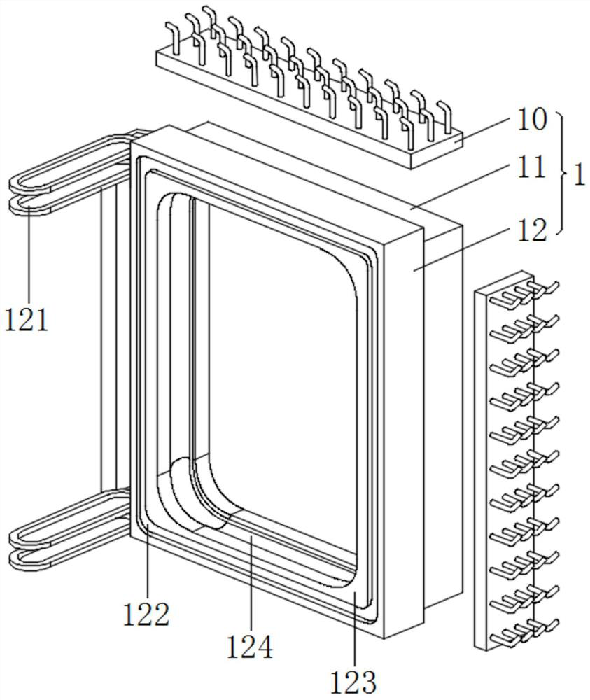 A security door based on high barrier effect