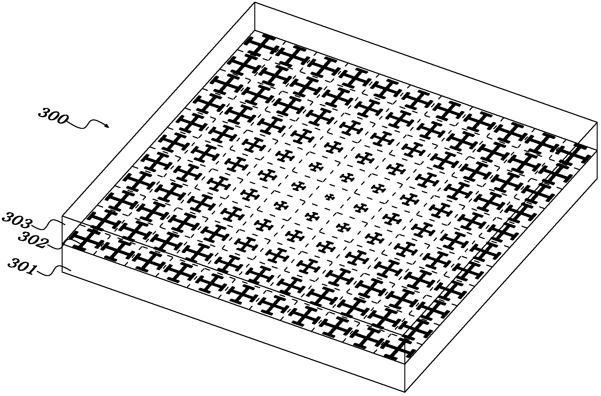 Feed-forward type microwave antenna