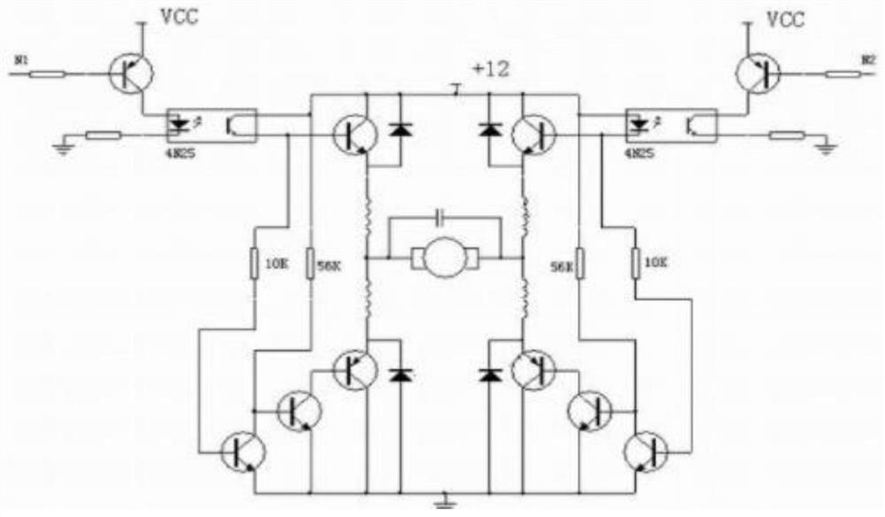 Intelligent variable-speed control system of small-sized direct-current motor for photovoltaic industry