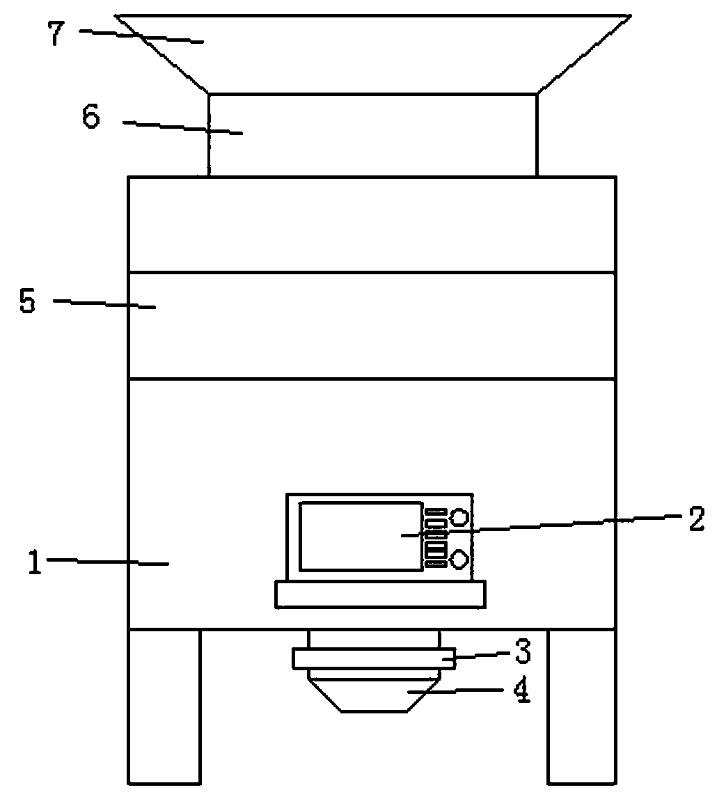Filtering device for processing industrial detergent