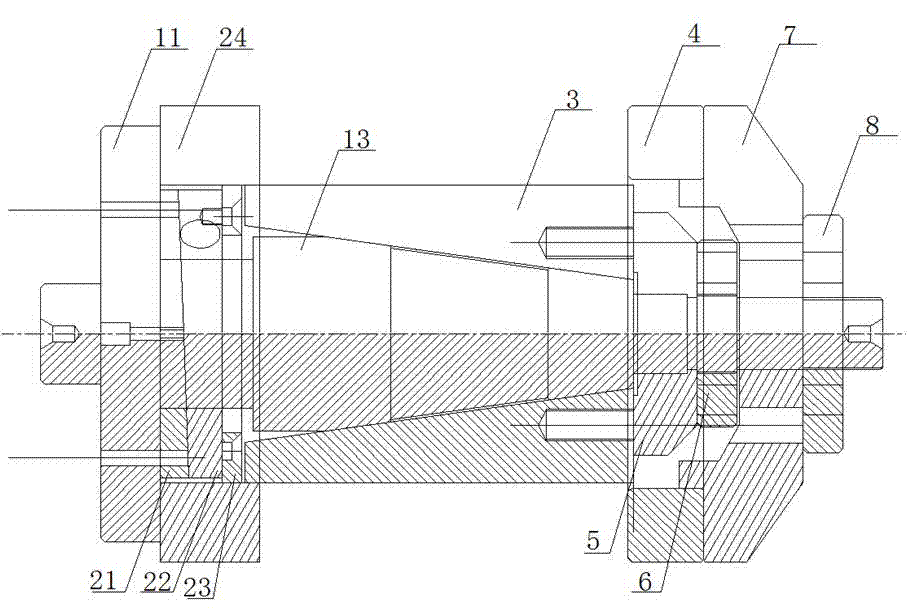 A special tooling for precise machining of coaxiality of slitting disc blades