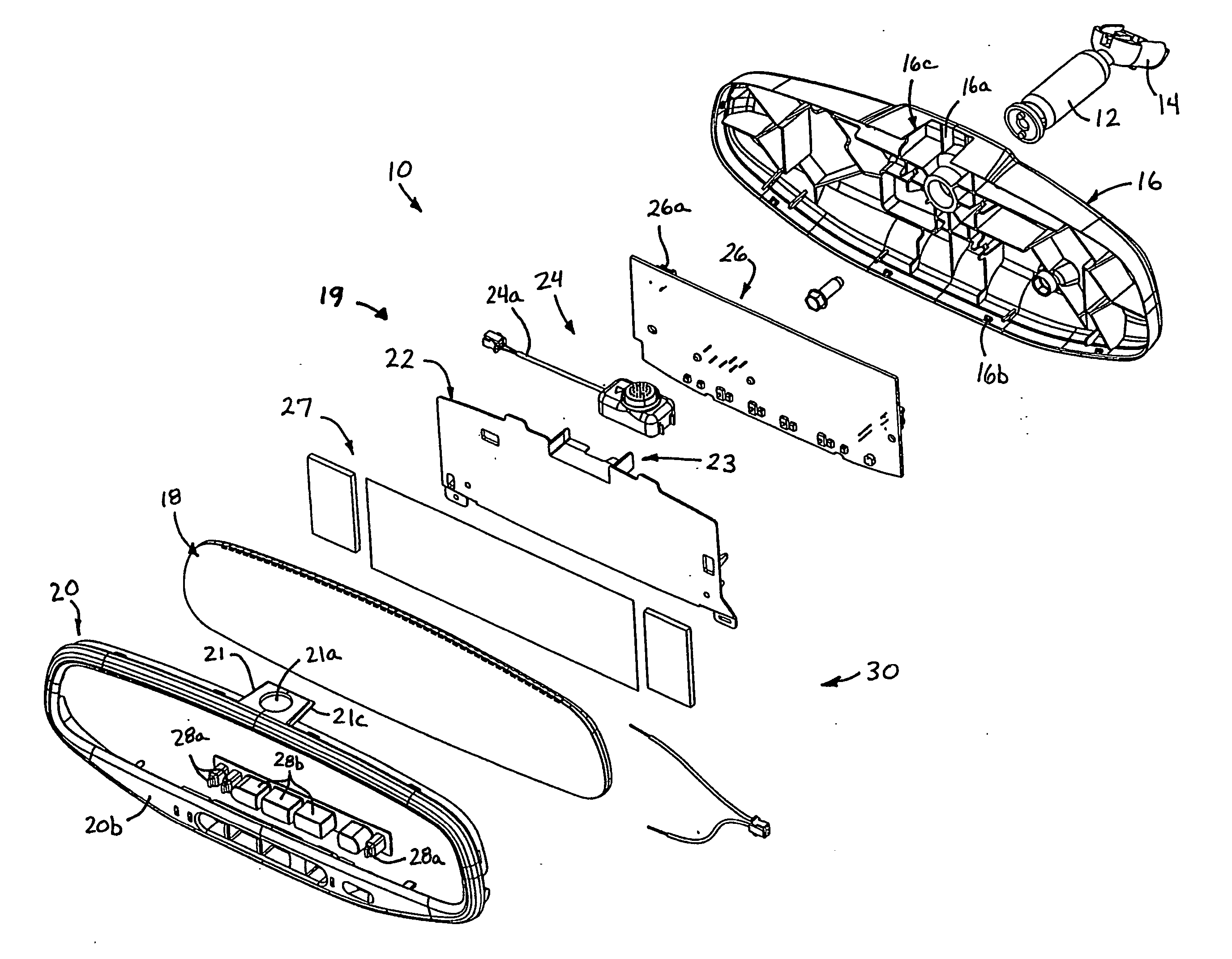 Microphone system for vehicle