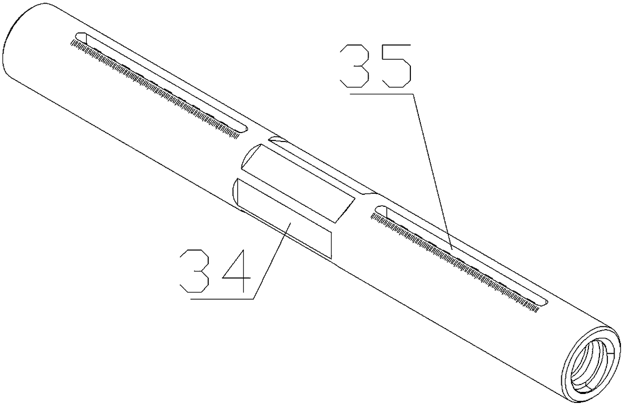 Growing rod applied to spinal correction