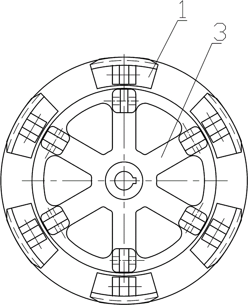 Parallel tensioning device for glass filament tube