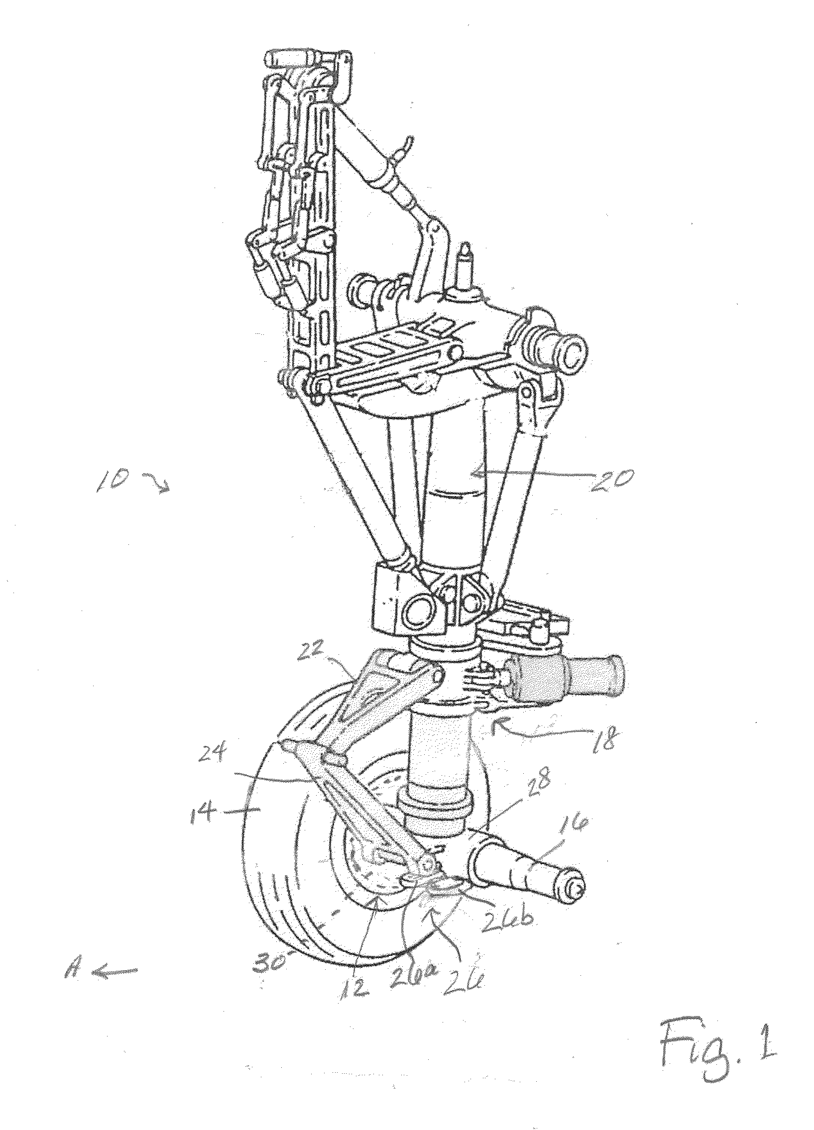 Load Transfer in a Powered Aircraft Drive Wheel
