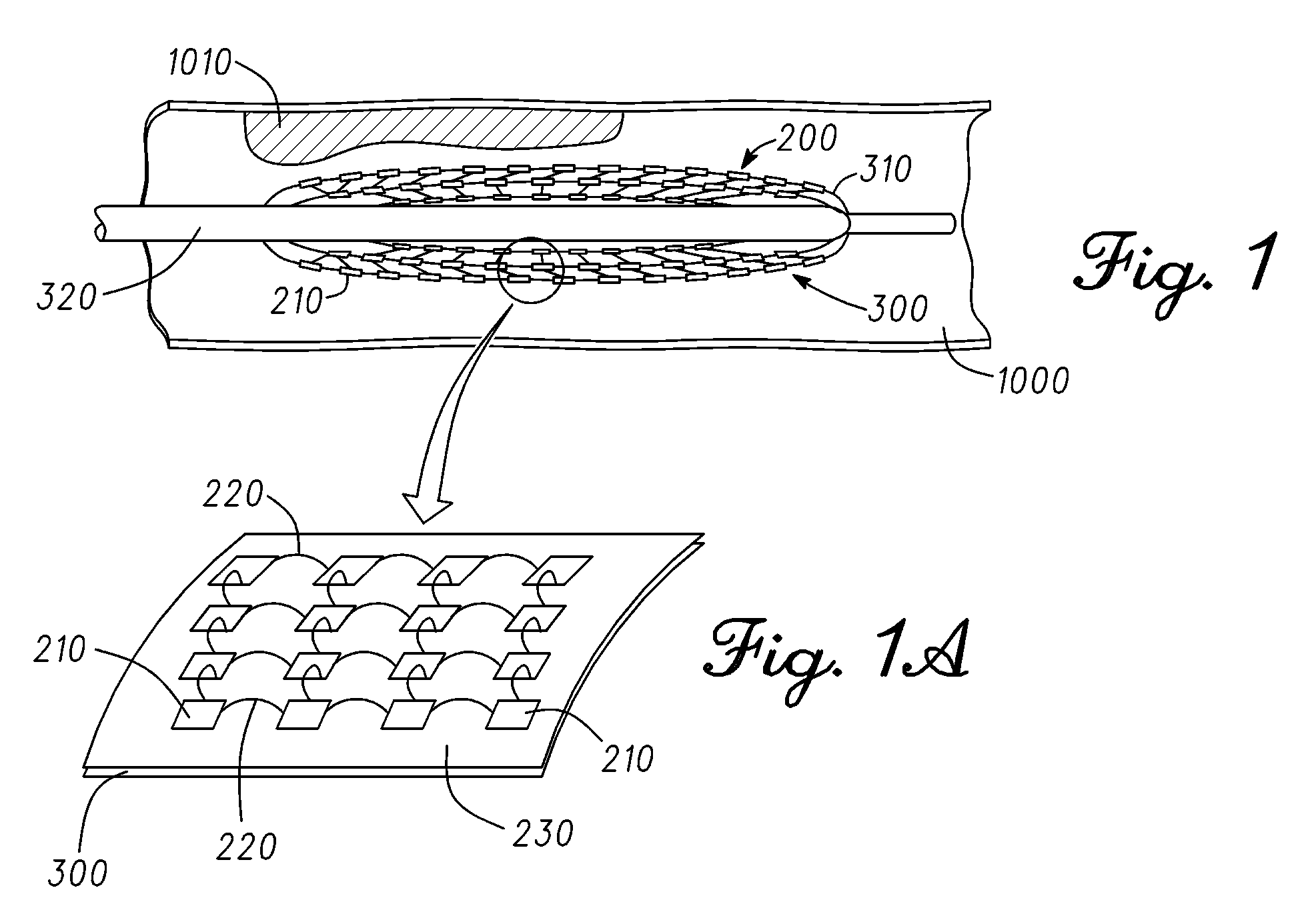 Catheter balloon having stretchable integrated circuitry and sensor array