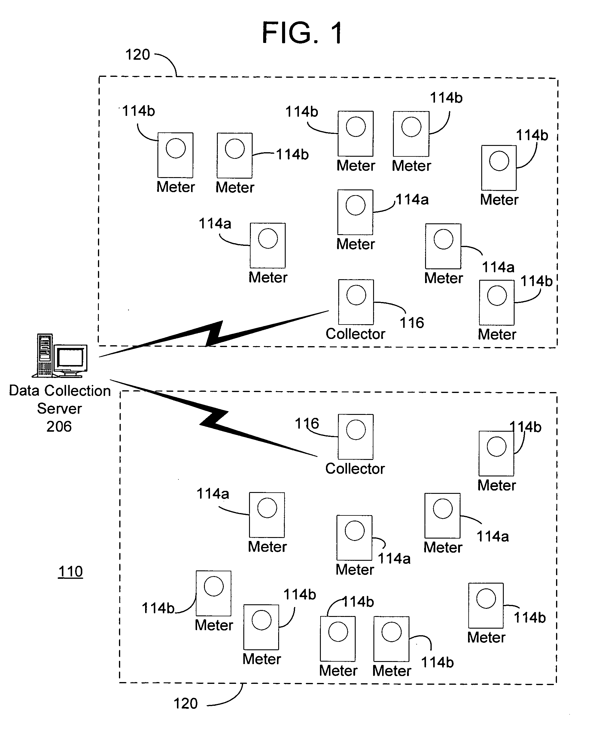 In-home display that communicates with a fixed network meter reading system