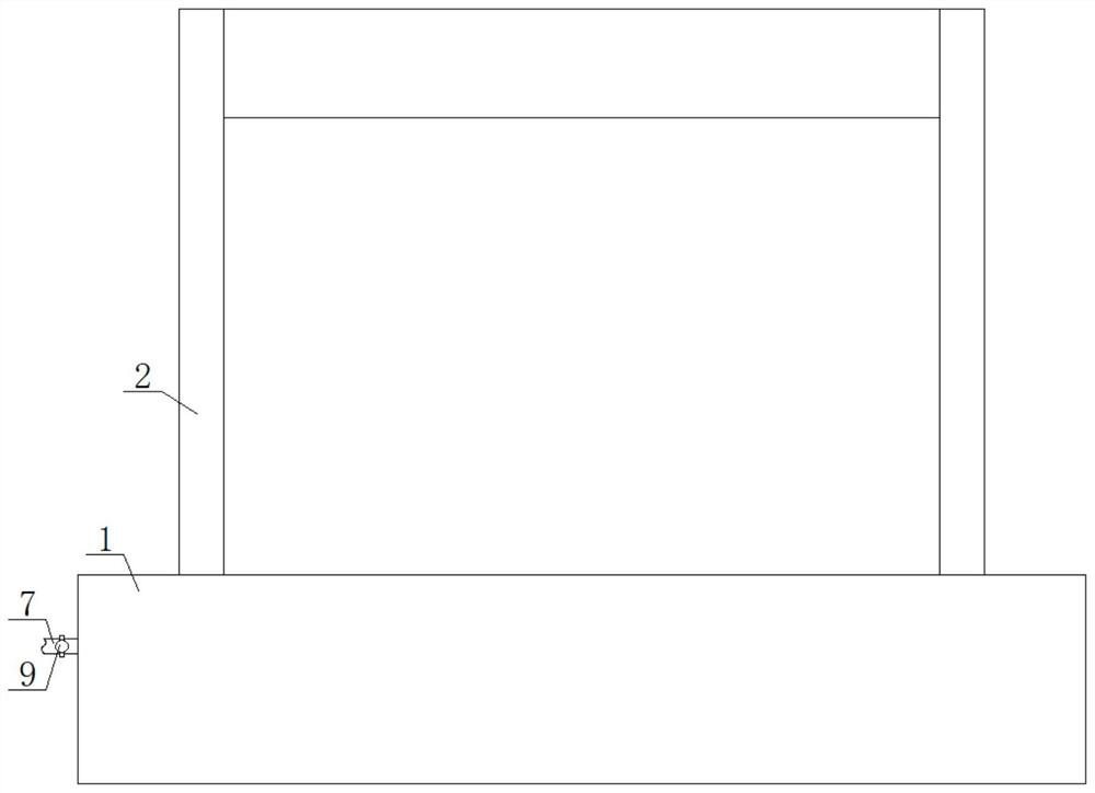 Urban rail station entrance and exit with anti-flooding mechanism and drainage method