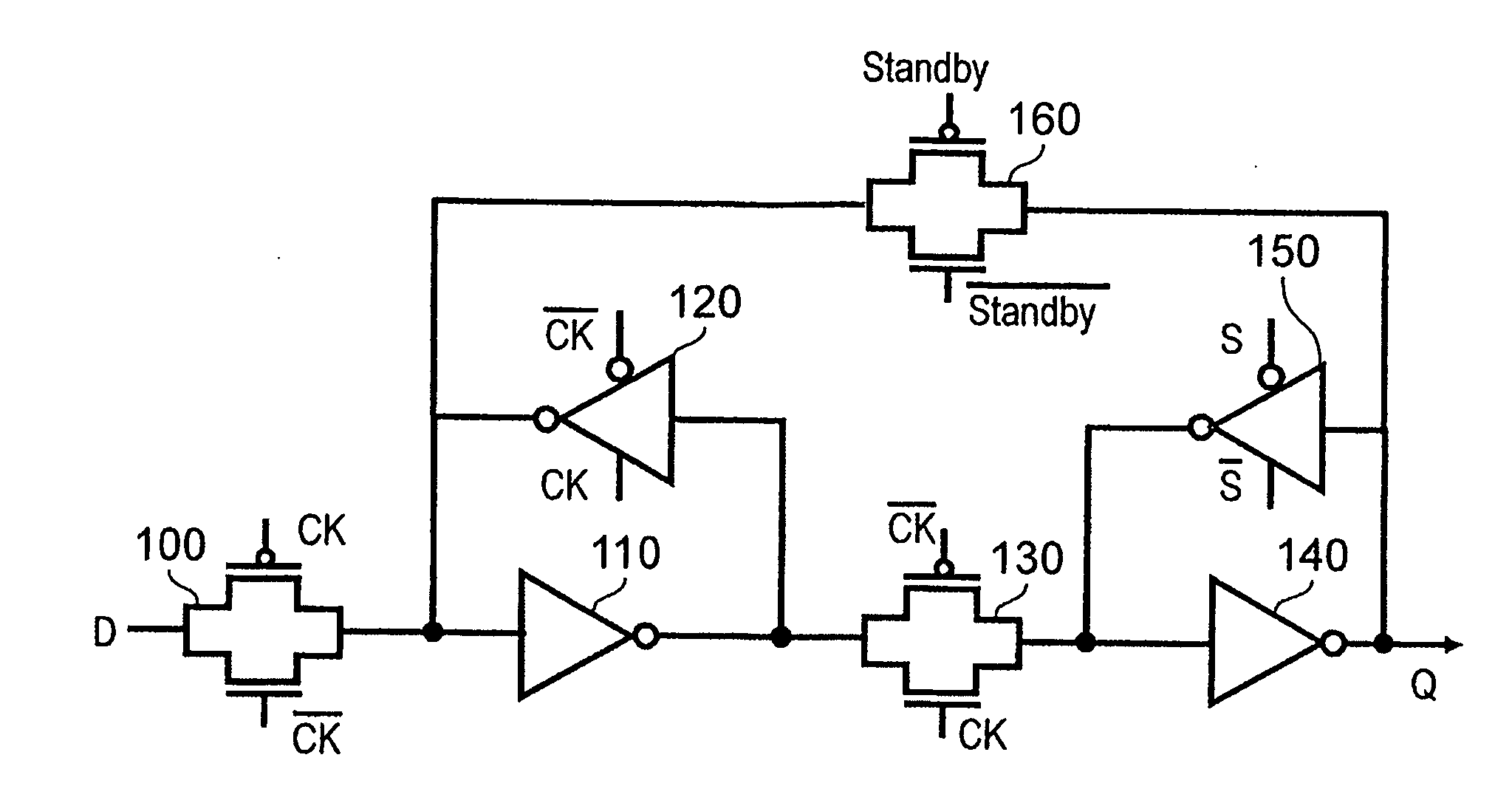 Storage circuitry and method with increased resilience to single event upsets