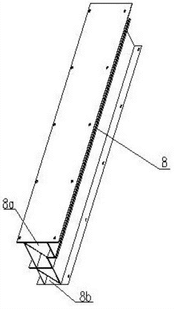 Vehicle collision dynamic test device and method