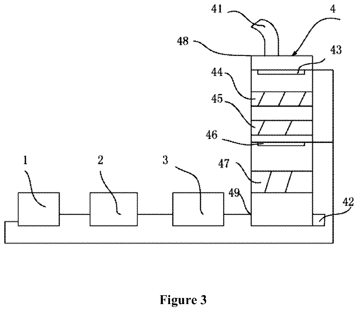 Scrubber, exhaust gas purification system comprising scrubber, and air purification method